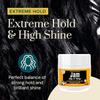 Dip n Grip Jam Coconut & Argan Oil Extreme Hold Gel (4oz) | Frizz Control & Shine for All Hair Types view 2