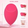 EXTRA LARGE 11CM Make Up Beauty Sponges Blender BIG for Face & BODY (1x Small 1x Large) -With 2 Sponge Holder- FASTER FLAWLESS APPLICATION for Foundation/Fake Tan/Powder/Blending/Setting/ view 3