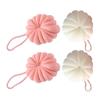 Lurrose 4 Pcs Loofah Sponge Bath Sponge Shower Loofahs Shower Sponge Sponge Ball Bath Loofahs Balls Bath Scrunchies Body Wash Puff,Body Scrubber Exfoliating Bath Sponge view 1