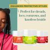 Dip n Grip Jam Hair Braiding Gel 4oz  Extreme Hold & Shine with Vitamin E, Oats, Honey & Aloe  Frizz Control & Conditioning for Braids & Curls view 4