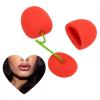 Lip Plumper Tool Soft Silicone Cherry Shaped Oval Round Lip Plumping Device for Women view 4