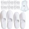 AV DECOR Terry Hotel Slipper 180 GSM Fabric with 5MM sole , Unisex bed room adult slider white Hotel Slipper, Disposable Sliper , White hotel Sliper , Terry Slipper (12 Pair) view 1