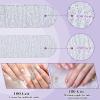 200 Pcs 4 Styles Nail Files Bulk 100/180 Grit Double Sides Professional Reusable Emery Board Nail Files for Acrylic Manicure Tools Suit for Home Salon view 3