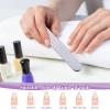 200 Pcs 4 Styles Nail Files Bulk 100/180 Grit Double Sides Professional Reusable Emery Board Nail Files for Acrylic Manicure Tools Suit for Home Salon view 4