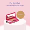 eSalon Root Touch Up + Brow Powder, Conceal & Cover (Strawberry) - Hairline Powder for Women - Scalp Concealer & Filler for Thinning & Gray Hair Coverage - Creates Thicker & Fuller-Looking Hair view 3