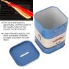 SYH&AQYE Blade Container, Disposal Case Safe Razor Storage Bank Blades Dispenser Barber Shop Storage Container for Safety Razor Blades Blade Disposal Case for Home(Blue) view 3