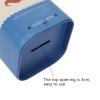SYH&AQYE Blade Container, Disposal Case Safe Razor Storage Bank Blades Dispenser Barber Shop Storage Container for Safety Razor Blades Blade Disposal Case for Home(Blue) view 4