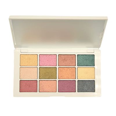 MAKEUP BY MARIO Master Metallics Eyeshadow Palette 12 x 0.03 oz/ 1 g