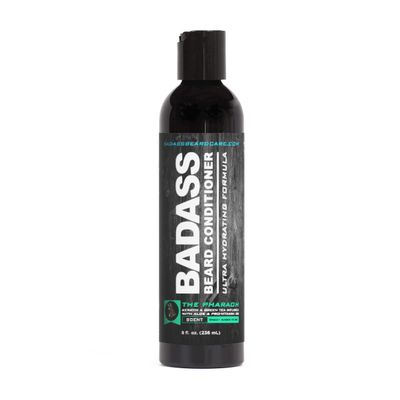 Badass Beard Care Beard Conditioner For Men - THE PHARAOH Scent, 8oz - Made of Natural Ingredients for A Healthy, Soft, & Itch Free Beard and Mustache