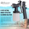 Belloccio Spray Tanning Equipment Cleaner, 16 Ounces - Fast Acting Cleaning Solution, Clean All Airbrush Spray Tanning Application Guns, Airbrushes, Equipment System Maintenace - Dried-On Tan Residue view 3