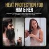 Beard & Hair Heat Protectant Spray - Viking Shield Beard Spray for Men, Protects Hair from Heat Damage of Straightener and Styling - Argan Oil Thermal Protector Spray - Protect Up To 450 F - 4 Fl Oz view 3