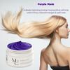 Mia Haircare Purple Hair Mask - Tones Blonde, Silver, Brassy Hair - Deep Conditioning with Argan Oil, ProVitamin B5 - Hydrating, Repairing - Vegan, Sulfate and Paraben Free - 8.45 fl oz view 4