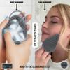 Body Face Scrubber Set Silicone - 2 Pack Shower Brush Facial Cleansing Kit - Avilana Bath Loofah Alternative Complete Skincare System Dual Sided - Gift Set Women Men view 3