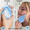 Body Face Scrubber Set Silicone - 2 Pack Shower Brush Facial Cleansing Kit - Avilana Bath Loofah Alternative Complete Skincare System Dual Sided - Gift Set Women Men view 3
