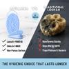 Body Face Scrubber Set Silicone - 2 Pack Shower Brush Facial Cleansing Kit - Avilana Bath Loofah Alternative Complete Skincare System Dual Sided - Gift Set Women Men view 4