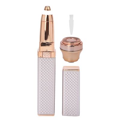 SYH&AQYE Facial Hair Remover for Women, Rechargeable Eyebrow Trimmer and Facial Hair Remover for Women with Built in LED Light 2 in 1 Eyebrow Razor and Painless Hair Remover