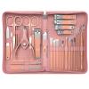 Tseifry Manicure Nail Clippers Set - Stainless Steel Manicure Nail Clippers Pedicure Kit, Professional Grooming Kit, with Luxurious Travel Case view 1