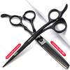 Professional 5.5/6/6.5 Inch Hairdresser Scissors Salon Hairdresser Scissors Japan Stainless Steel Scissors (6in 2pc-B) view 2