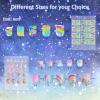 SIUSIO 132 Pcs 6Pack Kids Press on Nails Children Acrylic Fake Nails Cute Pre-glue Full Cover Glitter Gradient Color Rainbow Short Stick On False Nail Art Kits Set for Kids Little Girls - Spendid Pony view 4