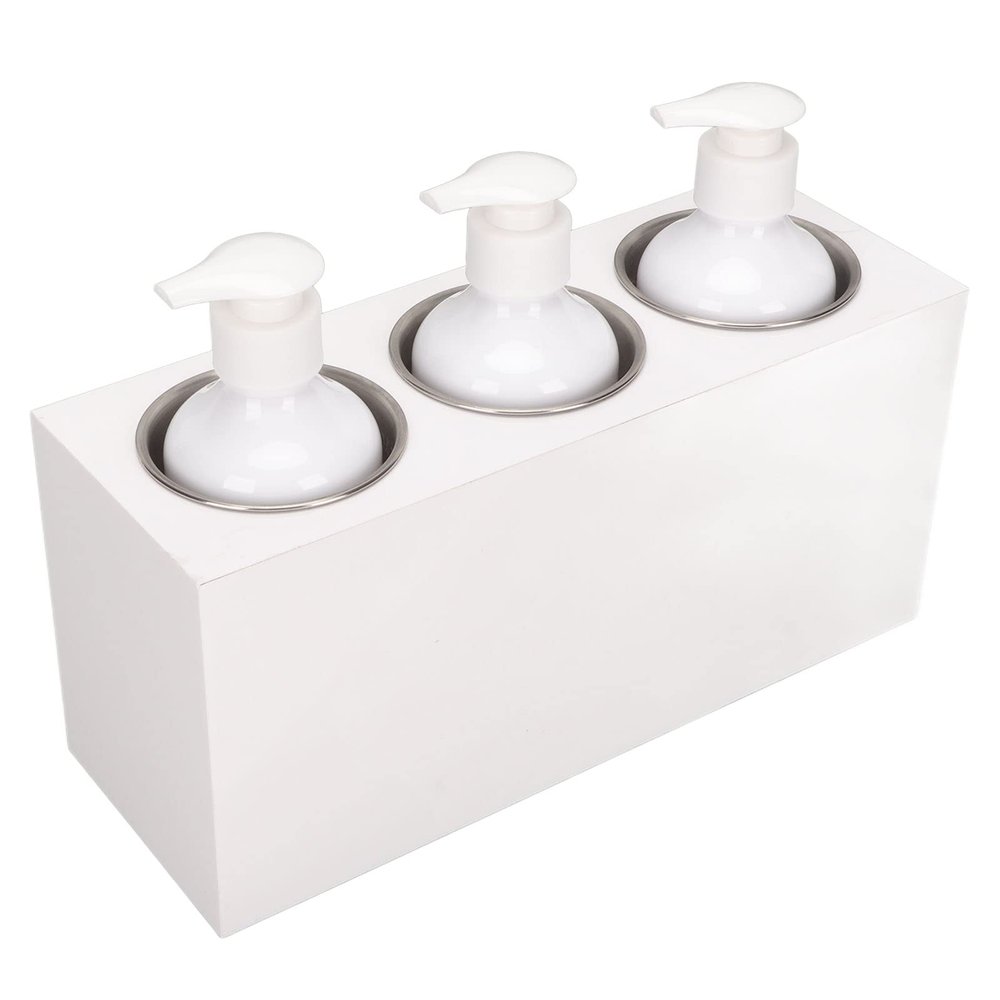 FOSA Massage Oil Warmer, 3 Bottle Lotion Cream Bottle Heater with Timer for Professional Salon Spa Massage, 9 Temperature Mode
