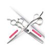 Professional 5.5/6/6.5 Inch Hairdresser Scissors Salon Hairdresser Scissors Japan Stainless Steel Scissors (6in 2pc-A) view 2