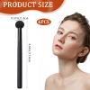 6 Pcs Black Makeup Applicator Mushroom Makeup Puff Sponge with Handle Makeup Sponges for Foundation Sponge Powder Brush Concealer Sponge Makeup Brush Eyeshadow Brushes for Women Girls view 2
