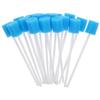 GLEAVI Oral Care Sponge Mouth Swabs 50 Pcs Soft Foam Cleaning Sticks 4.7 Inch Lightweight Portable Oral Cleaning for Travel Elderly and Daily Use view 1