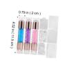Lurrose 3pcs Double-sided Silicone Nail Art Stamper Colorful Stamping Tool for Creative Nail Designs Easy Use Stencil and Stamp Kit for Diy Manicure view 2