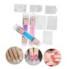 Lurrose 3pcs Double-sided Silicone Nail Art Stamper Colorful Stamping Tool for Creative Nail Designs Easy Use Stencil and Stamp Kit for Diy Manicure view 3