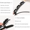 4 shiny crystal stone hair clips, rhinestone hair clips, duckbill hair clips, and rhinestone hair clips for women and girls view 4