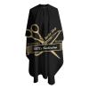 Custom Barber Cape Hairdresser Cape, Add Your Photo Text Logo Personalized Haircuts Shaves Salon Cape for Men, Customized Hair Cutting Cape for Home Salon Barbershop view 3