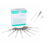 Piercing Needles,50PCS 16G IV Catheter Needles 16 Gauge Disposable Stainless Steel Hollow Body Piercing Needles for Ear Nose Belly Navel Nipple Piercing(16G) view 1