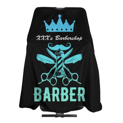 Custom Barber Cape Hairdresser Cape, Personalized Salon Cape for Men, Customized Hair Cutting Cape for Home Salon Barbershop