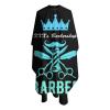 Custom Barber Cape Hairdresser Cape, Personalized Salon Cape for Men, Customized Hair Cutting Cape for Home Salon Barbershop view 3