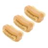 FOMIYES 3pcs Natural Portable Nail Cleaner Tool Multi-function Nail Brush for Daily Use Gentle Bristles for Art view 1