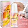 Lyon Lash Eyelash Extension Shampoo (Peach), Gentle Formula Paraben & Sulfate Free, Oil Free Foam Cleanser Kit | Remove Eye Makeup & Oil & Dust | Professional Salon And Home Use (60ml + 1 mascara wand + 1 cleansing brush) view 2