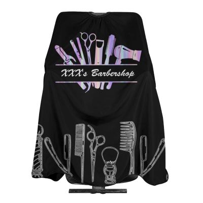 Custom Barber Cape Hairdresser Cape, Personalized Salon Cape for Men, Customized Hair Cutting Cape for Home Salon Barbershop