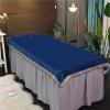 Plush Massage Table Cloth with Face Hole Massage Table Cover Sheet Beauty Salon Bed Sheets Beauty Massage SPA Couch Cover Beauty Couch Cover for Massage Tables Bed Treatment-D 100x200cm view 1