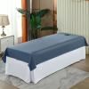 Darley Massage Table Cloth with Face Hole Massage Table Cover Sheet Solid Color Salon Bed Sheet Salon Bed Sheet Cover SPA Massage Couch Cover Beauty Massage SPA Couch Cover-C 80x200cm view 1