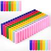 128 Pieces Lip Balm Tubes 5 ml Refillable Rotatable Plastic Lipstick Tubes Empty Lip Gloss Balm Containers DIY Lip Gloss Balm Tube Holder for DIY Cosmetic, 8 Colors view 1