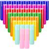 128 Pieces Lip Balm Tubes 5 ml Refillable Rotatable Plastic Lipstick Tubes Empty Lip Gloss Balm Containers DIY Lip Gloss Balm Tube Holder for DIY Cosmetic, 8 Colors view 2
