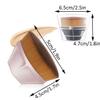 2 Pack Foundation Makeup Brush,High Density Seamless Foundation Hexagon Face Blush For Flawless Powder,Blending Liquid,Cream Cosmetics With Portable Case view 2