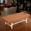 Beauty Couch Cover for Massage Tables Bed Treatment Massage Fitted Sheet with Face Hole Massage Table Cover Sheet Salon Bed Sheet Cover Lace Side SPA Massage Table Cover-T 120x240cm view 1