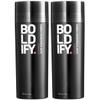 BOLDIFY Hair Fibers (2 x 56g) - Fill In Thinning and Fine Hair for an Instantly Fuller, Thicker Look - 14 Shades for Women & Men - Dark Brown view 1