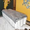 Darley Plush Beauty Massage SPA Couch Cover with Face Hole Beauty Salon Spa Sheet Solid Color Massage Table Cloth Massage Table Cover Sheet Salon Bed Sheet Cover for Massage Bed-F 100x220cm view 1