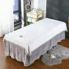 Plush Beauty Salon Massage Cover with Face Hole Beauty Couch Cover for Massage Tables Bed Treatment Solid Color Bed Sheet Cover Thick Salon Couch Sheet for Massage Bed-D 120x200cm view 1