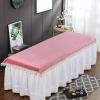 Thick Beauty Salon Spa Sheet with Face Hole Beauty Massage SPA Couch Cover Solid Color Beauty Couch Cover for Massage Tables Bed Treatment Massage Fitted Sheet Salon Couch Sheet-C 80x200cm view 1
