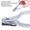 Nail Clippers for Men and Women, 360 Rotation Nail Clippers, Heavy-Duty Stainless Steel Sharply Blade Fingernail and Toenail Clippers for Adult Men Women Seniors(L) view 4