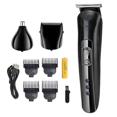 XARONF Hair Clippers for Men, Hair Trimmer Beard Trimmer/Nose Trimmer, USB Rechargeable Hair Cutting Grooming Kit Barber Clippers Set
