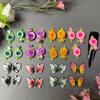 100 Pcs 3D Acrylic Flowers And Butterfly Handmade - Variety 3D Nail Flowers In One Box 5# view 4
